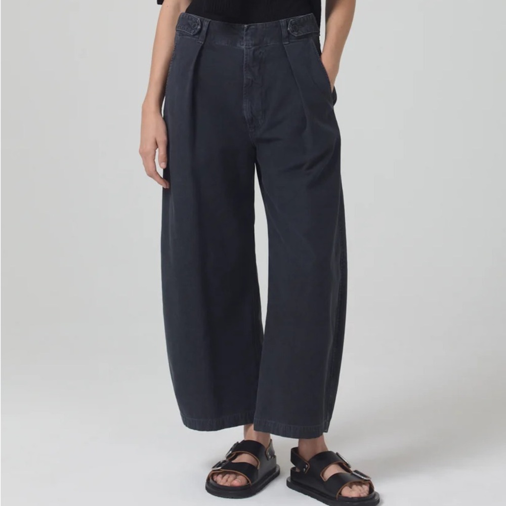 Citizen of Humanity PAYTON UTILITY TROUSER IN WASHED BLACK